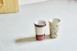 HKliving 70s Ceramics: Tea Mugs Nova (Set of 2)