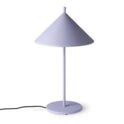 HKliving Triangular Table Lamps In A Choice Of Colours
