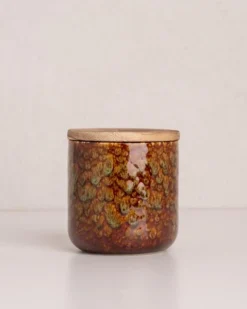 HKliving Ceramic Candle Floral Boudoir