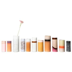 HKliving 70s Ceramics: Xl Vase Tornado