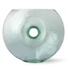 HKliving Green Tined Glass Circle Vase