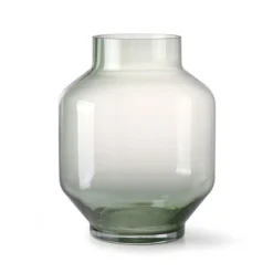 HKliving GREEN GLASS VASE L 6 HKliving GREEN GLASS VASE L