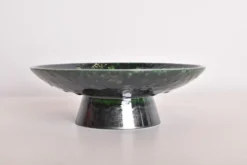 HKliving Ceramic Bowls L Dripping Green 8 HKliving Ceramic Bowls L Dripping Green
