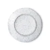 HKliving Gradient Ceramics Side Plate In Cream