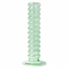 HKliving Glass Candle Holder | Large | Mint Green