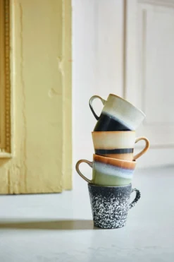 HKliving Peat 70s Ceramics Americano Mug