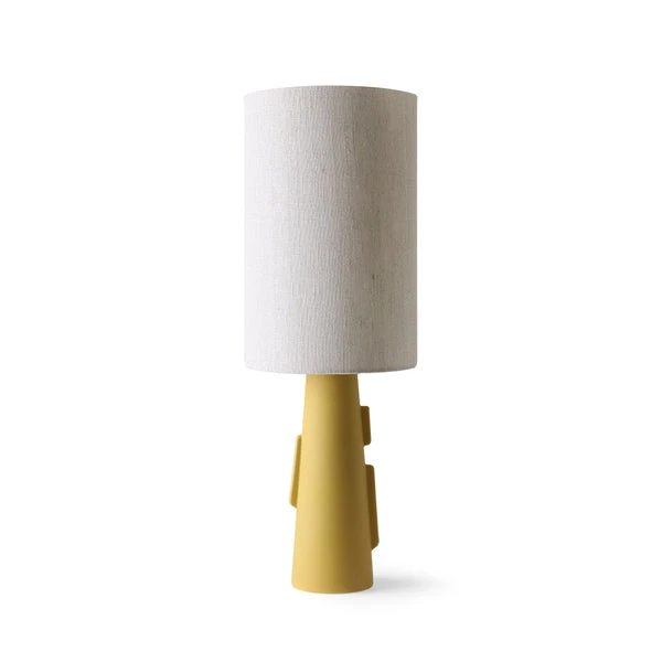 HKliving Cylinder Lampshade - Natural 3 HKliving - Cylinder Lampshade - Natural