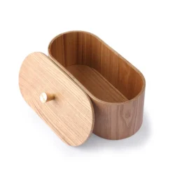 HKliving WILLOW WOODEN STORAGE BOX