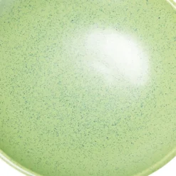 HKliving Ceramic Bowl On Base | Pistachio | Medium