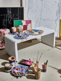 HKliving Tall Ceramic Tiger Latte Mug