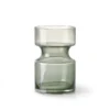 HKliving GREEN GLASS VASE M