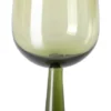 HKliving The Emeralds Olive Green Tall Wine Glass