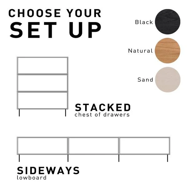 HKliving Modular Cabinet Metal Leg Black 5 HKliving Modular Cabinet Metal Leg Black