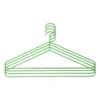 HKliving Clothing Hanger | Fern Green | Set of 4