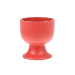 HKliving Bold & Basic Ceramics: Mug On Base Matt Red