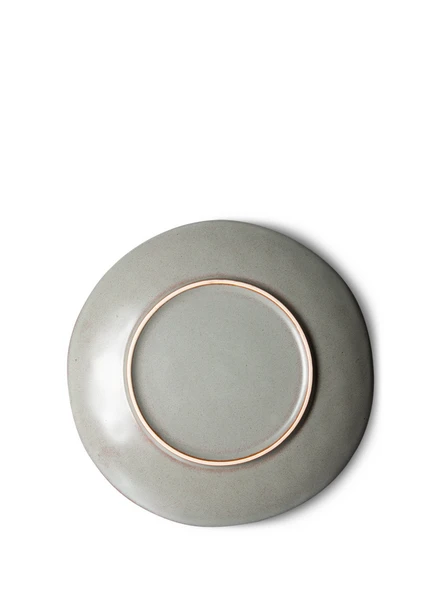 HKliving 70s Ceramics Dinner Plate In Mineral 5 HKliving 70s Ceramics Dinner Plate In Mineral