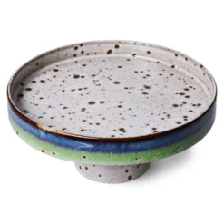 HKliving 70's Ceramics Bowl on Base | Comet