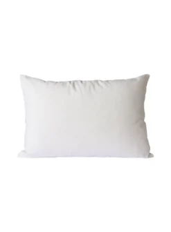 HKliving Striped Velvet Cushion Ice Blue