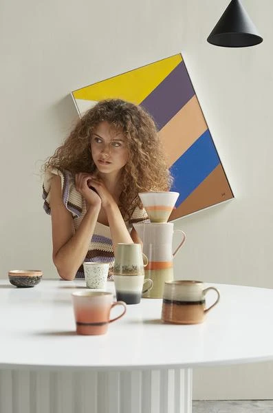 HKliving 70s Ceramics: Coffee Filter Saturn 10 HKliving 70s Ceramics: Coffee Filter Saturn