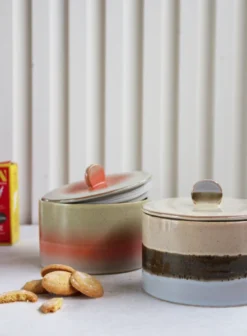 HKliving 70 S Style Cookie Jar In Lake From