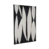 HKliving Abstract Wall Chart Black White 2 HKliving Abstract Wall Chart Black White