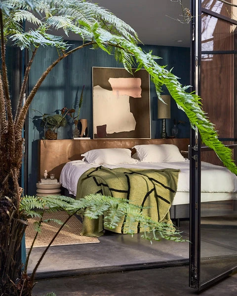 HKliving Retro Stoneware Lamp Base | Lava Green 6 HKliving Retro Stoneware Lamp Base | Lava Green