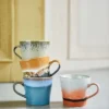HKliving 70's Ceramics Cappuccino Mug Fire