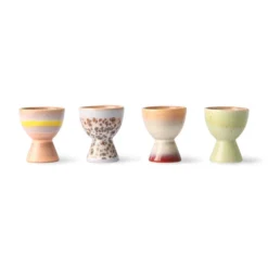 HKliving Assorted Ceramic Egg Cups