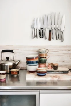 HKliving 70's Ceramics Cappuccino Mug | Grass