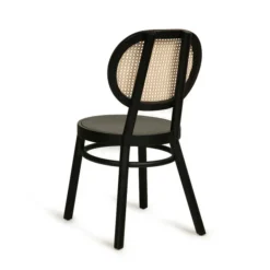 HKliving Retro Webbing Chair Black