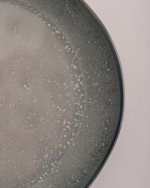 HKliving Home Chef Side Plate Grey Green 3 HKliving Home Chef Side Plate Grey Green