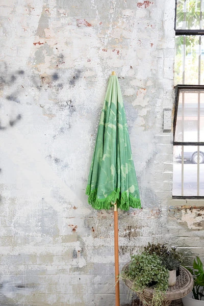 HKliving Beach Umbrella | Pistachio Palm 5 HKliving Beach Umbrella | Pistachio Palm