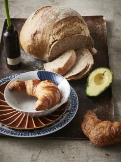 HKliving Indigo Glazed Ceramic Bowl 5 HKliving Indigo Glazed Ceramic Bowl