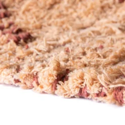 HKliving Peach Cotton Tufted Runner Rug 7 HKliving Peach Cotton Tufted Runner Rug