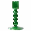 HKliving The Emeralds: Forest Green Glass Candleholder Medium 2 HKliving The Emeralds: Forest Green Glass Candleholder Medium