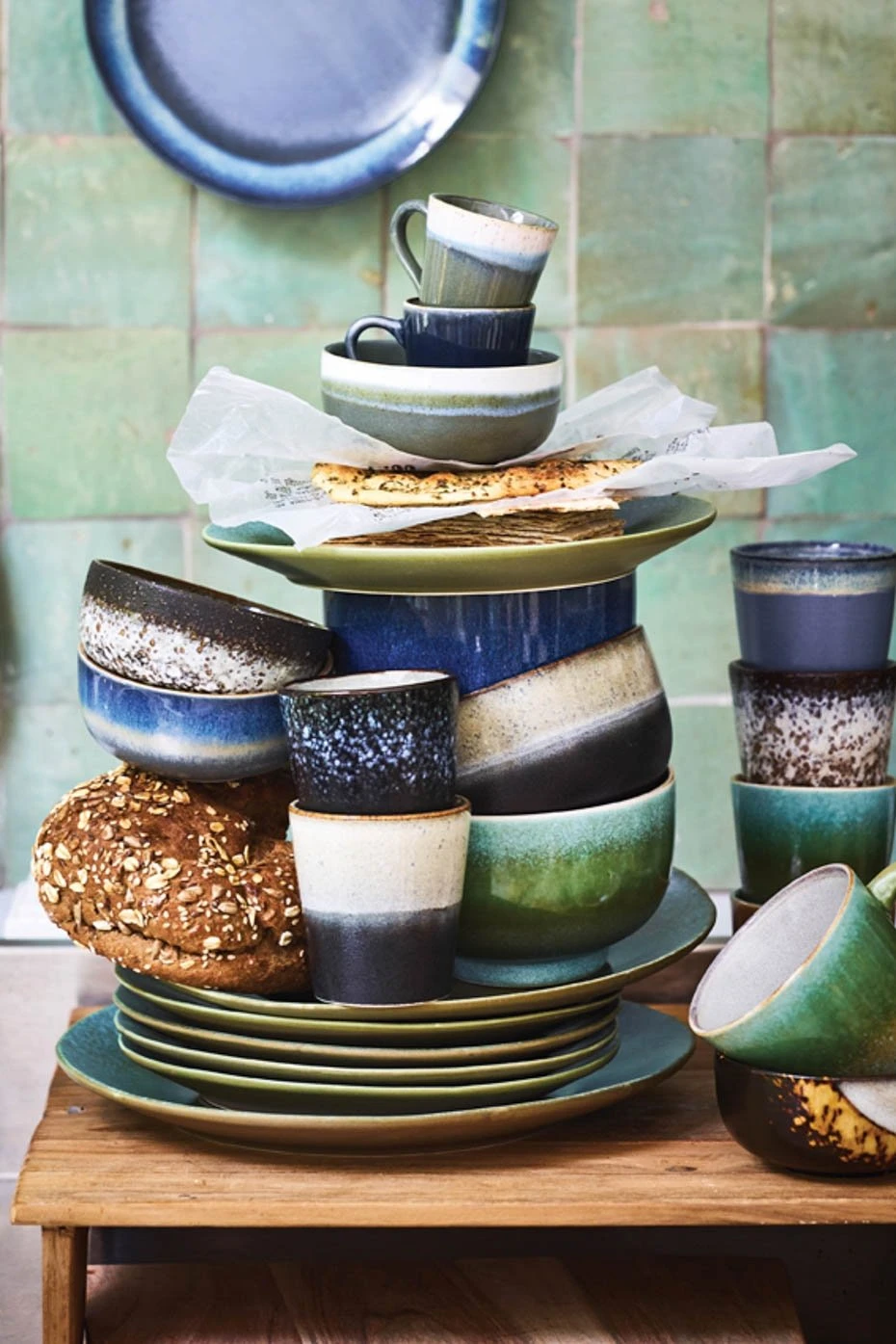 HKliving Ceramic 70s Snow Mug 4 HKliving Ceramic 70s Snow Mug