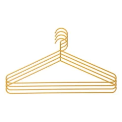 HKliving Clothing Hanger | Ginger Orange | Set of 4