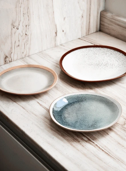 HKliving 70s Style Earth Dinner Plate 5 HKliving 70s Style Earth Dinner Plate