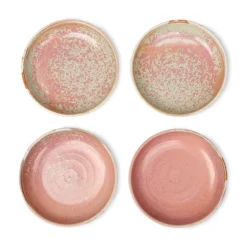 HKliving Deep Plate Rustic Pink 7 HKliving Deep Plate Rustic Pink