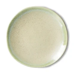 HKliving 70s Ceramics: Side Plates Pistachio (Set of 2)