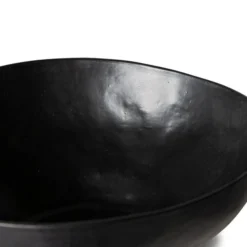 HKliving Large Black Porcelain Bowl 8 HKliving Large Black Porcelain Bowl