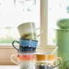HKliving Metallic 70s Ceramics Americano Mug