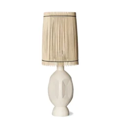 HKliving Boho Lamp Base Sand/Cream