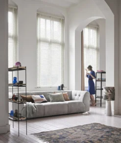 HKliving CONE LAMP BASE L MATT LIGHT GREY