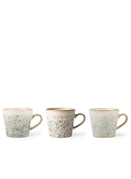 HKliving 70s Hail Style Cappucino Mug 5 HKliving 70s Hail Style Cappucino Mug