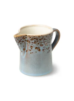 HKliving 70s Ceramics Berry/Peat Milk Jug & Sugar Pot