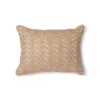 HKliving Nude Cushion With Silver Patches