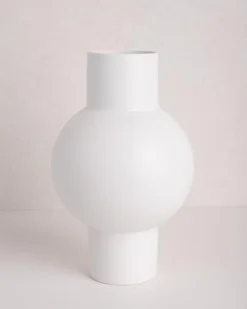HKliving Matt White Vase M