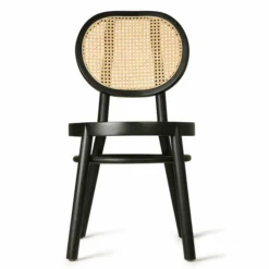 HKliving Retro Webbing Chair Black