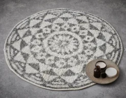 HKliving Round Bath Mat 120 Cm